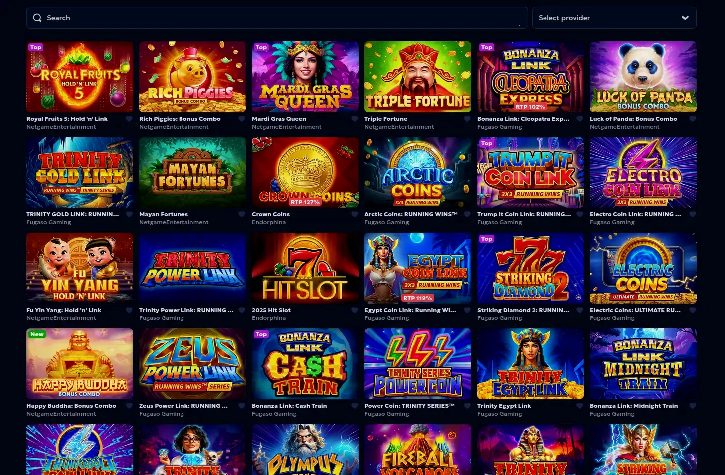 Monixbet mobiel casino interface op smartphone